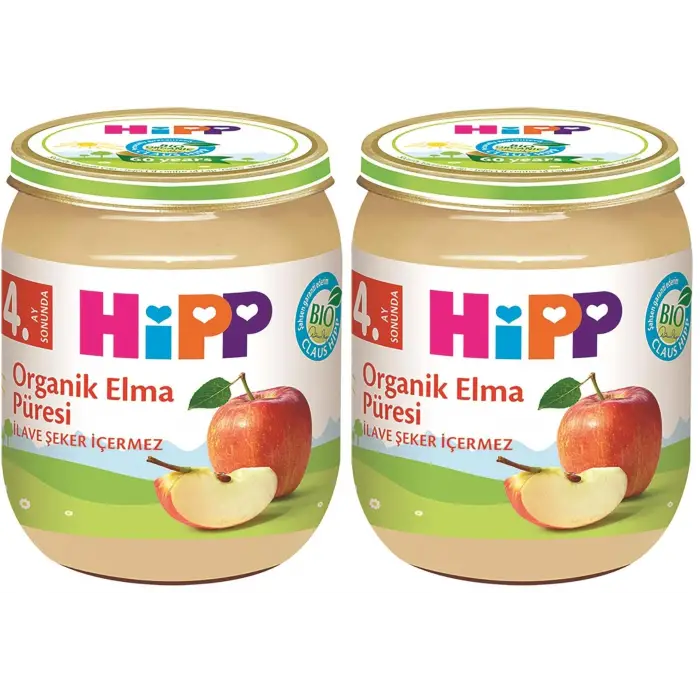 HiPP Organik Elma Püresi 125 gr