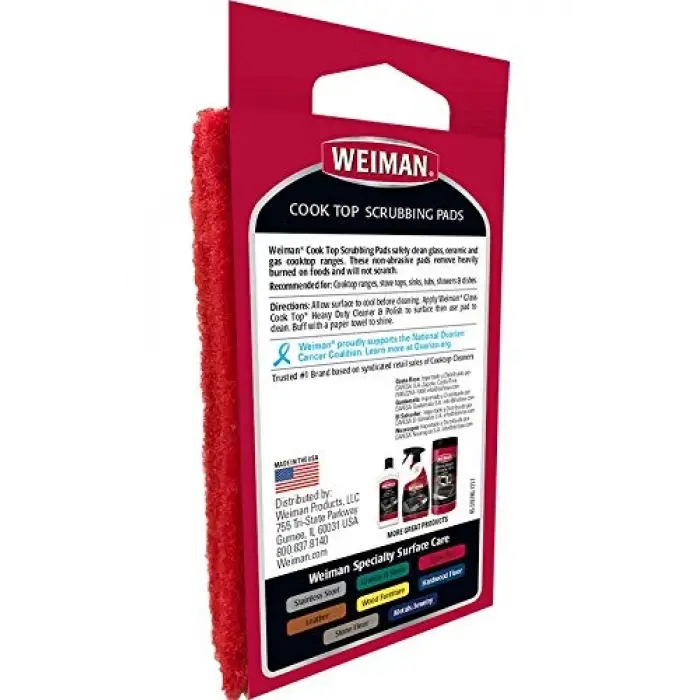 Home Comforts Cook Top fırça PADS, Siyah, 3 count
