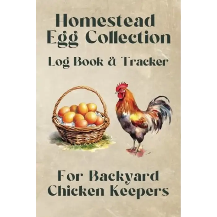 Homestead Egg Collection: Log Book & Tracker For Backyard Chicken Keepers. Egg collection organizer. Sustainable Living Gifts. Tracker and Journal Tracker. Keeping Chickens. Chicken Owner.