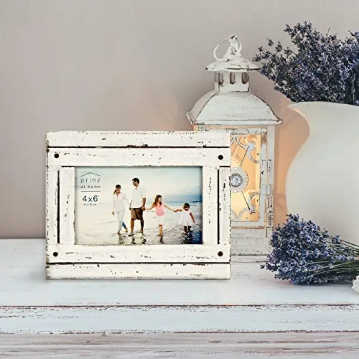 Homestead Holzrahmen 4 x 6 Distressed White