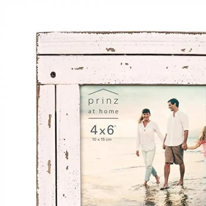 Homestead Holzrahmen 4 x 6 Distressed White