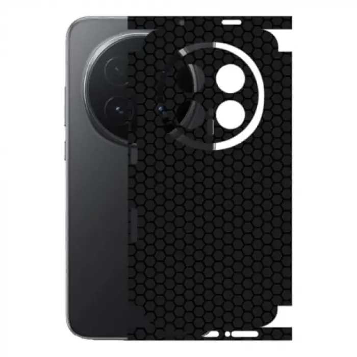 Honor Magic 8 Pro siyah 360° kaplama; Bumper Serisi