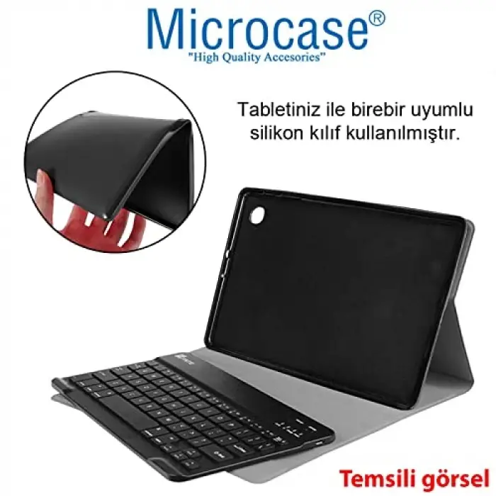 Honor Pad 8 12 inch Tablet Bluetooth Klavyeli Standlı Kılıf - BKK4