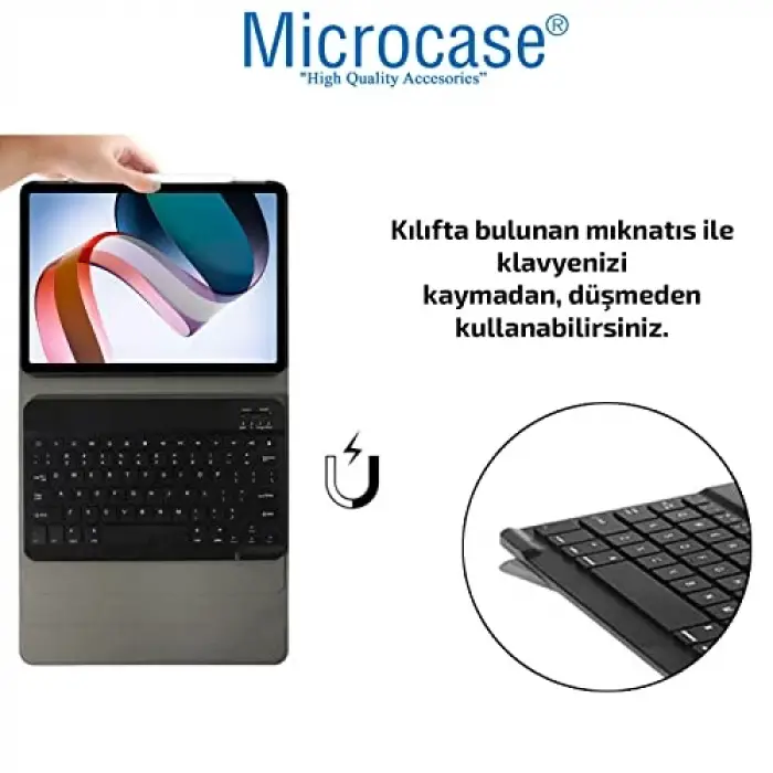 Honor Pad 8 12 inch Tablet Bluetooth Klavyeli Standlı Kılıf - BKK4