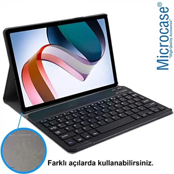 Honor Pad 8 12 inch Tablet Bluetooth Klavyeli Standlı Kılıf - BKK4
