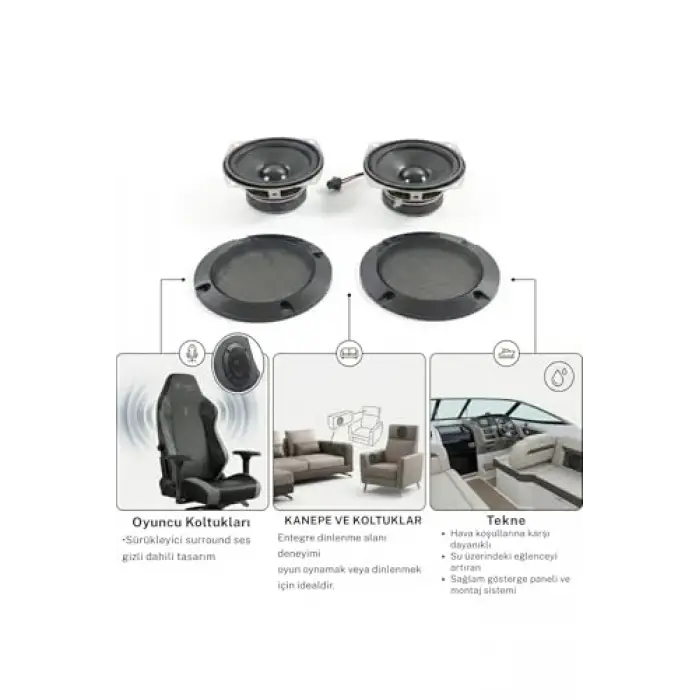 Hoparlör, HMY1 2 * 5W Speaker Çok Amaçlı Bluetooth Modüllü (5V/2A)