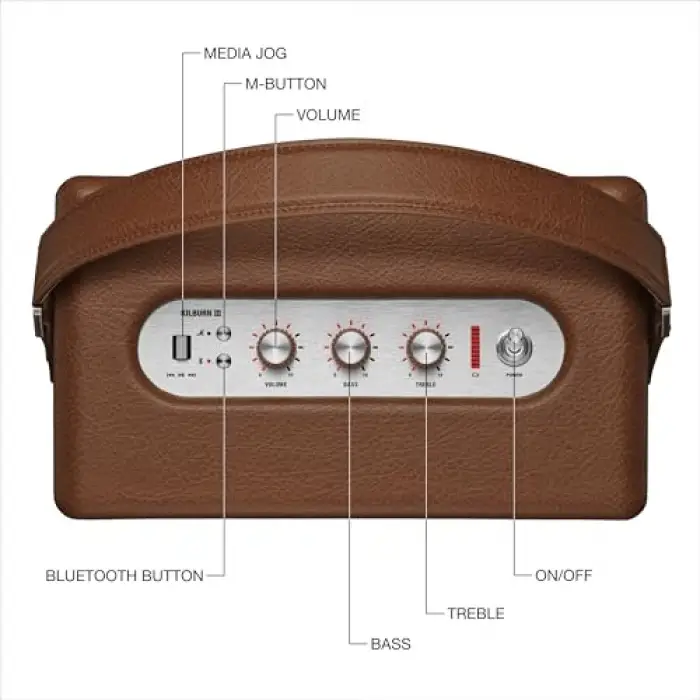 Hoparlör; Kilburn Iıı BT, Brown