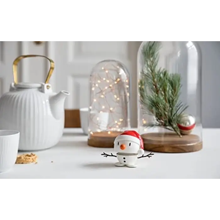 Hoptimist Santa Snowman S White