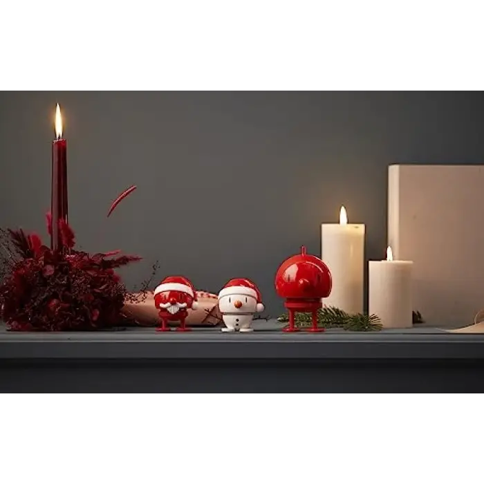 Hoptimist Santa Snowman S White