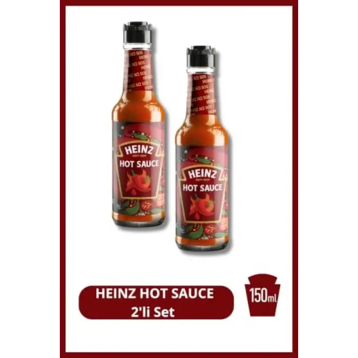 Hot Sauce 150 ml 2li Set