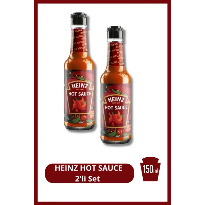 Hot Sauce 150 ml 2li Set