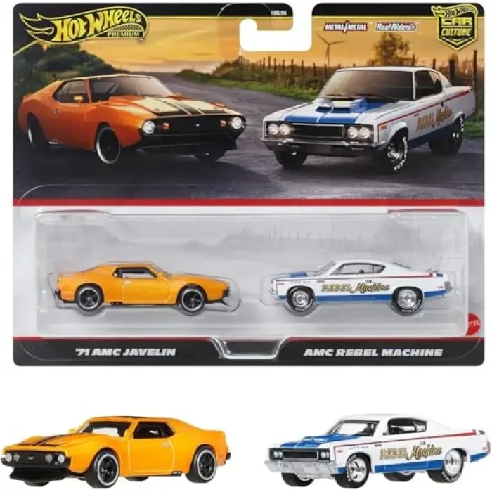 Hot Wheels 2-Packs Amc Javelin, JBL06