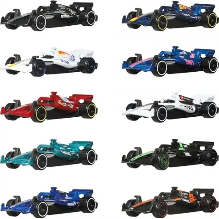 Hot Wheels Formula 1 10lu Araba Seti JMM24