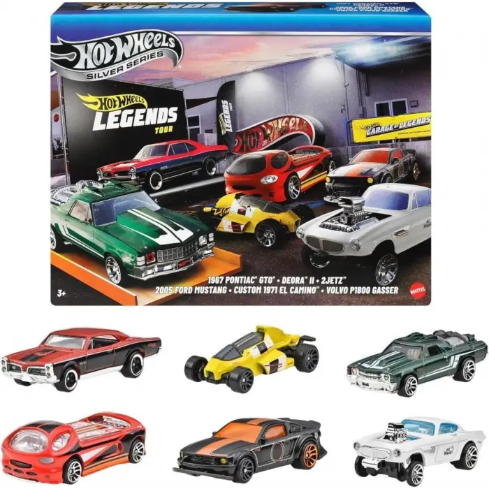 Hot Wheels Legends Silver Serisi 6 lı Özel Paket Arabalar JBY78
