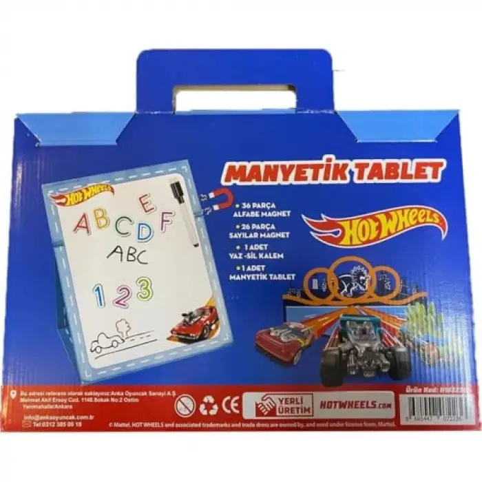 Hot Wheels Manyetik Tablet Etkinlik Set