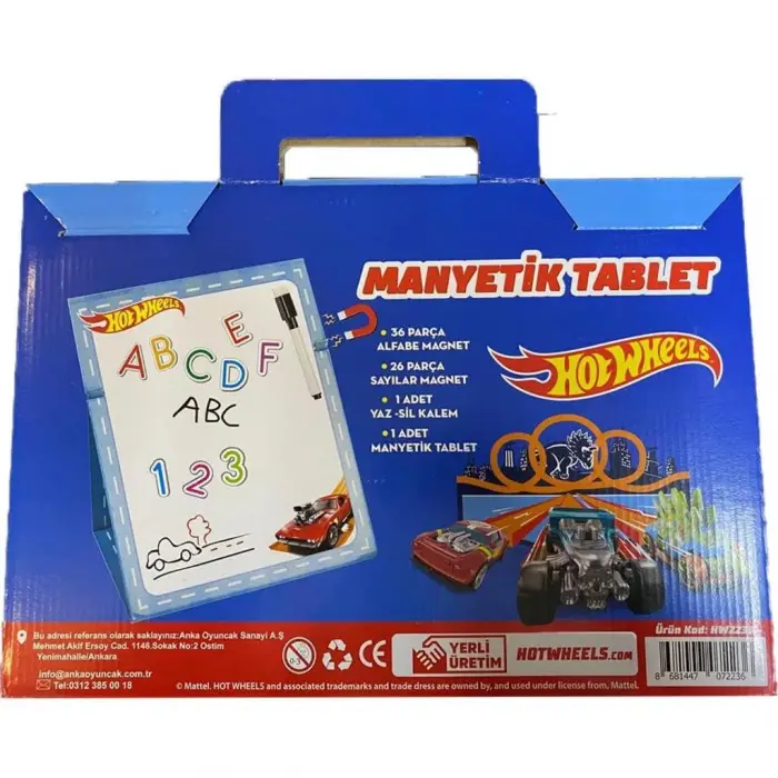 Hot Wheels Manyetik Tablet Etkinlik Set