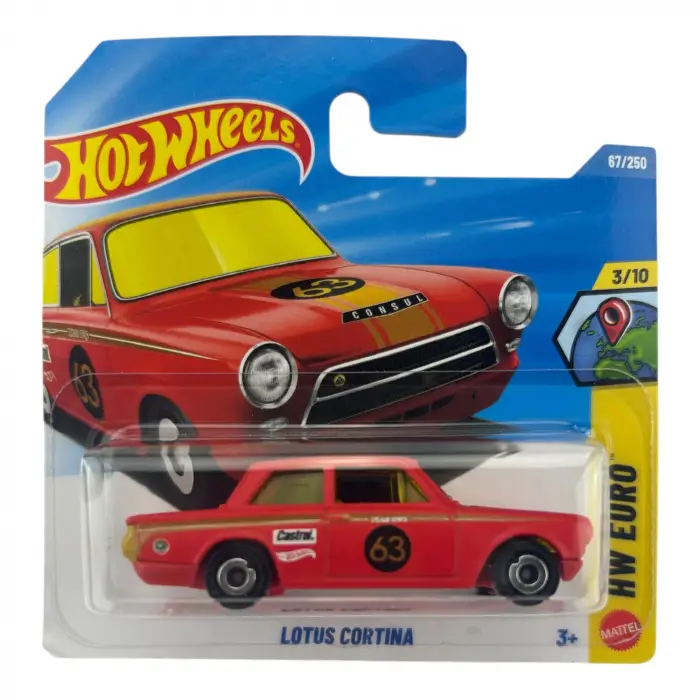 Hot Wheels Tekli Arabalar LOTUS CORTINA (KISA KART) JJJ34