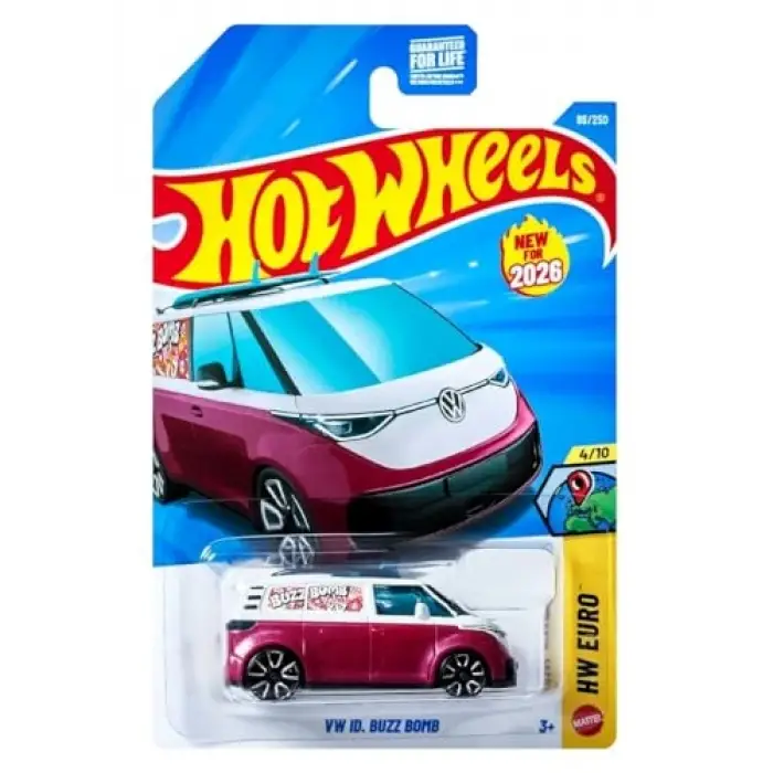 Hot Wheels Tekli Arabalar VW ID. BUZZ BOMB (KISA KART) JJH46