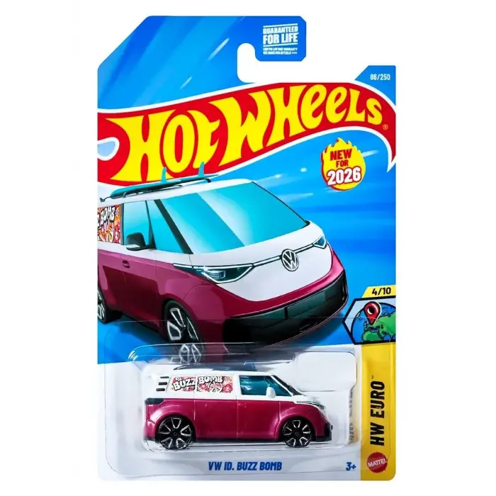 Hot Wheels Tekli Arabalar VW ID. BUZZ BOMB (KISA KART) JJH46