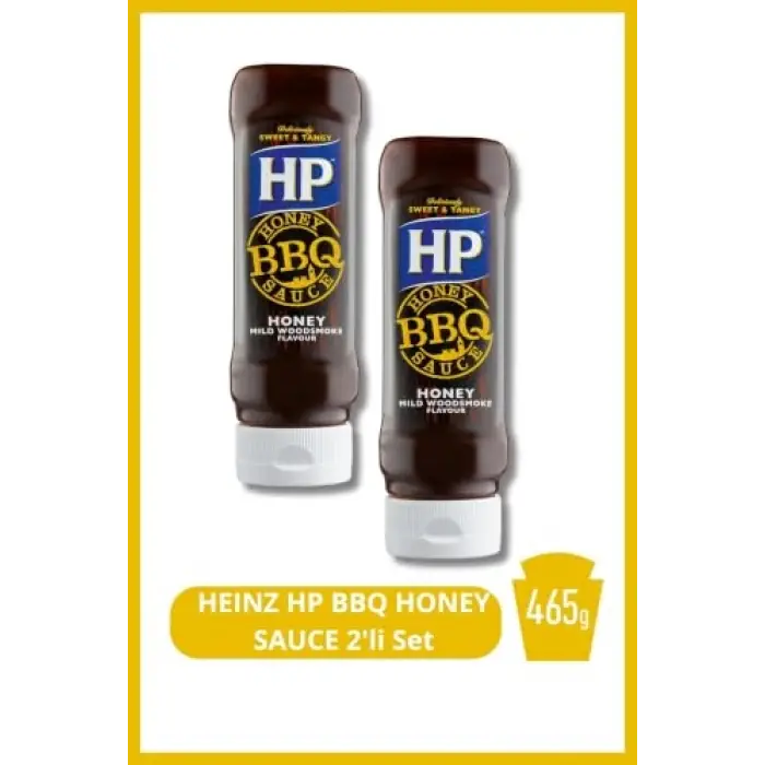 HP Bbq Honey Sauce 465g2li Set
