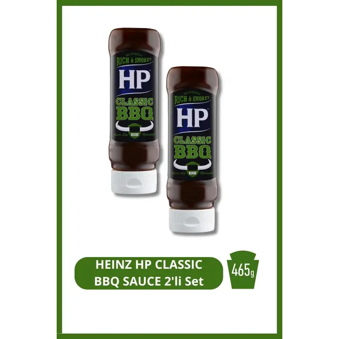 HP Classıc Bbq Sauce 465g 2li Set