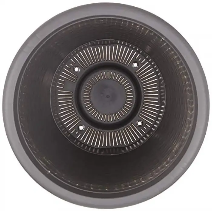 HS02 Hasır Saksı Tabaklı 25 cm, 6 L Antrasit