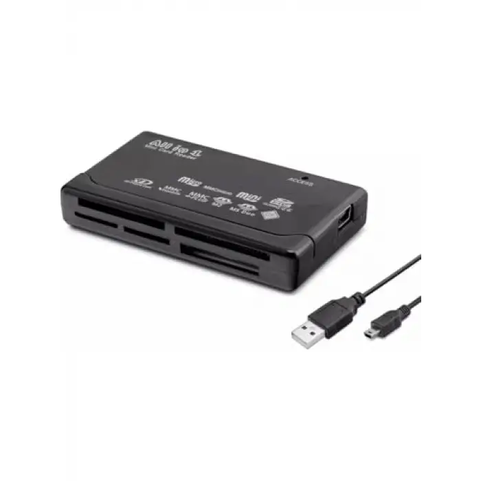 HT-09A Usb 2.0 Reader & Writer – Sd-Microsd–Cf - Duo Kart Okuyucu
