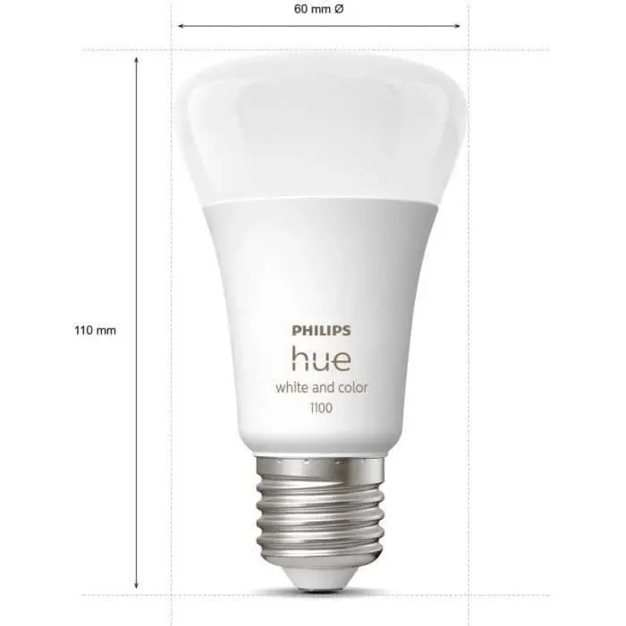 HueWCA 9W E27 Renkli Akıllı Ampul 2li Başlangıç Seti