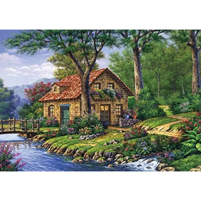 Huzurun Kıyısında 1000 Parça Puzzle