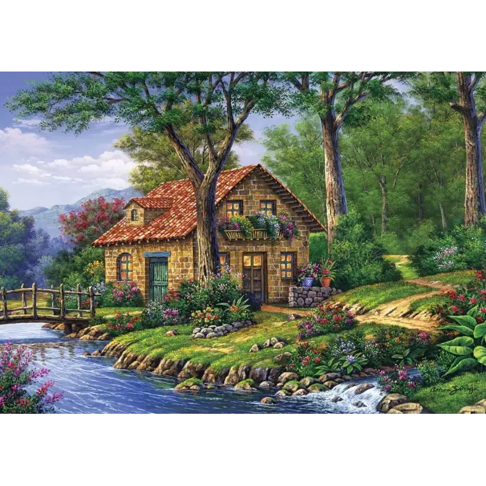 Huzurun Kıyısında 1000 Parça Puzzle