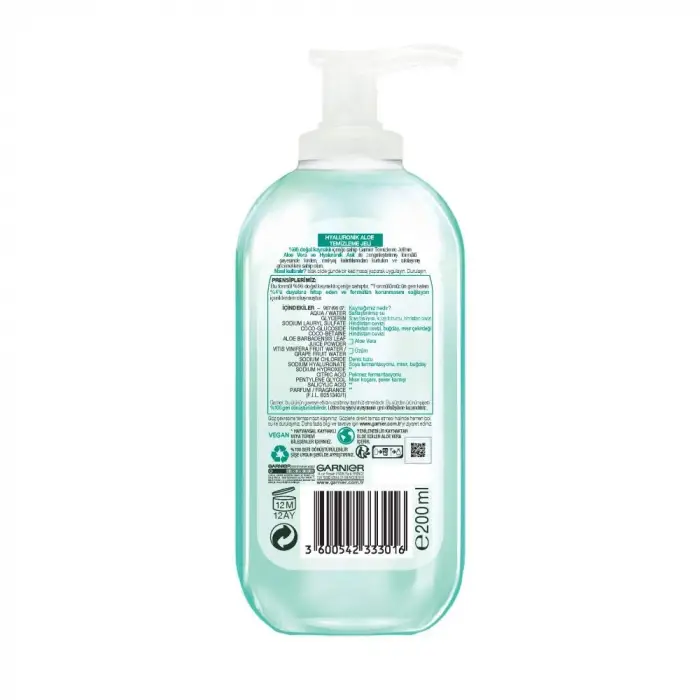 Hyaluronik Aloe Temizleme Jeli (200 ml)