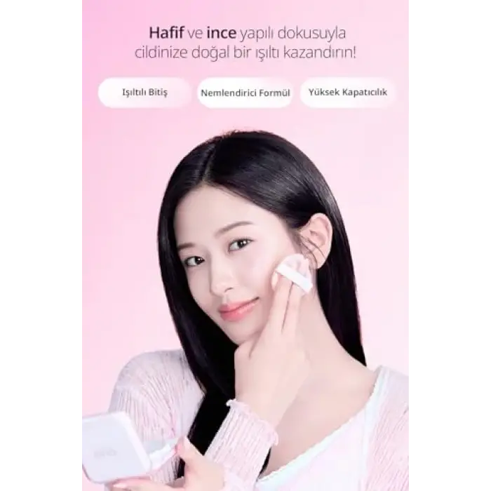 Hyalüronik Asit İçerikli Kill Cover Mesh Glow Essential Cushion Set (19C Light) SPF50+ PA++++