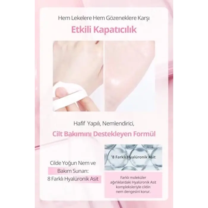 Hyalüronik Asit İçerikli Kill Cover Mesh Glow Essential Cushion Set (19C Light) SPF50+ PA++++