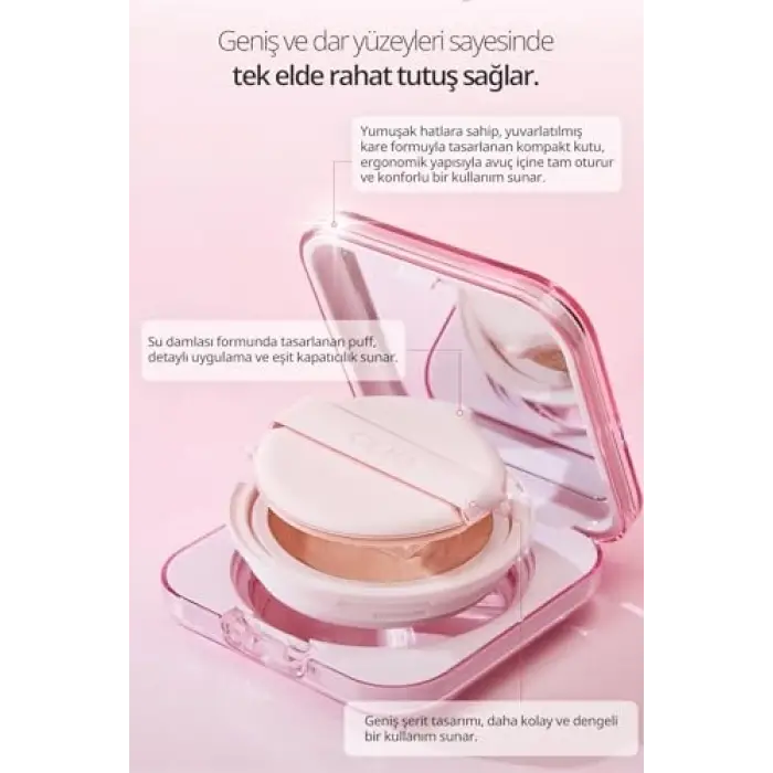 Hyalüronik Asit İçerikli Kill Cover Mesh Glow Essential Cushion Set (19C Light) SPF50+ PA++++
