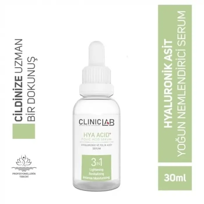 Hyaluronik ve Folik Asit Serum 30 Ml