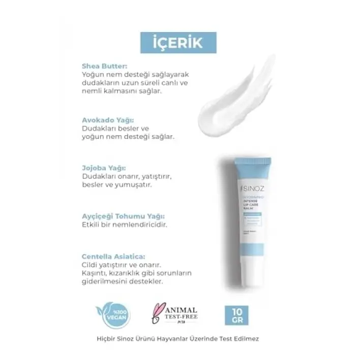 Hydrapro Intense Lip Care Dudak Bakım Balmı 10 g.