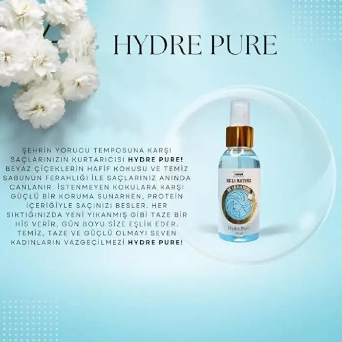 Hydre Pure Saç Parfümü 100ml Edp