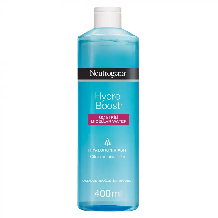 Hydro Boost Üç Etkili Hiyalüronik Asit İçeren Micellar Water 400 Ml