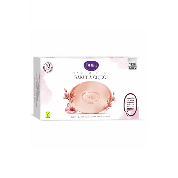 Hydro Pure Sakura Çiçeği 3 Adet Sabun 450 g