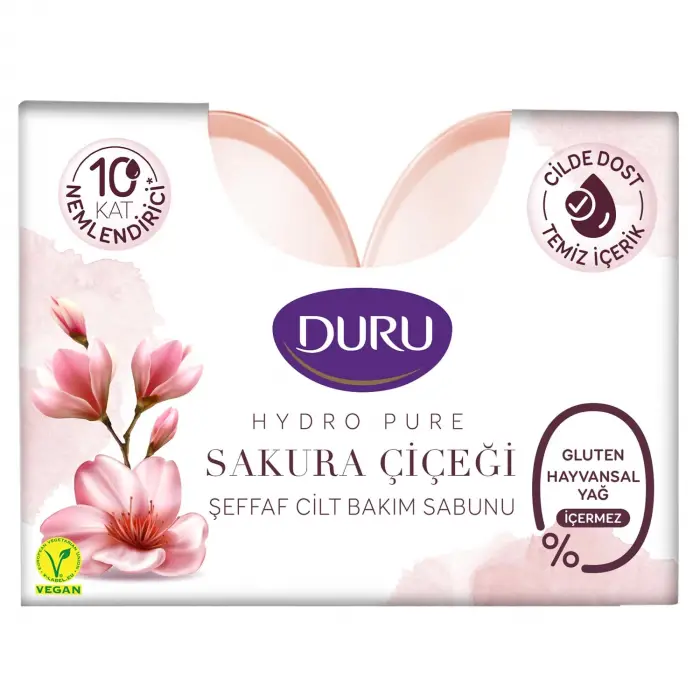 Hydropure Sakura Sabun, 270 g, 2li Paket