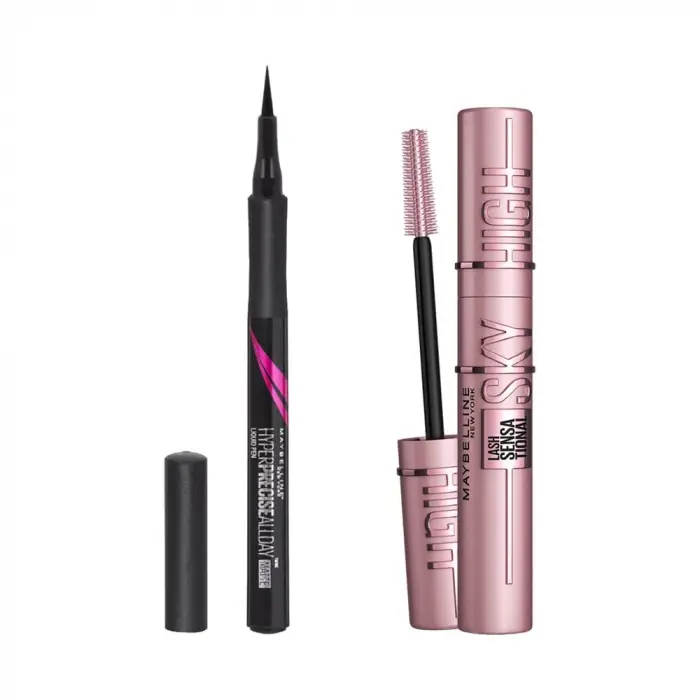 Hyper Precise Eyeliner - Black + Lash Sensational Sky High Maskara