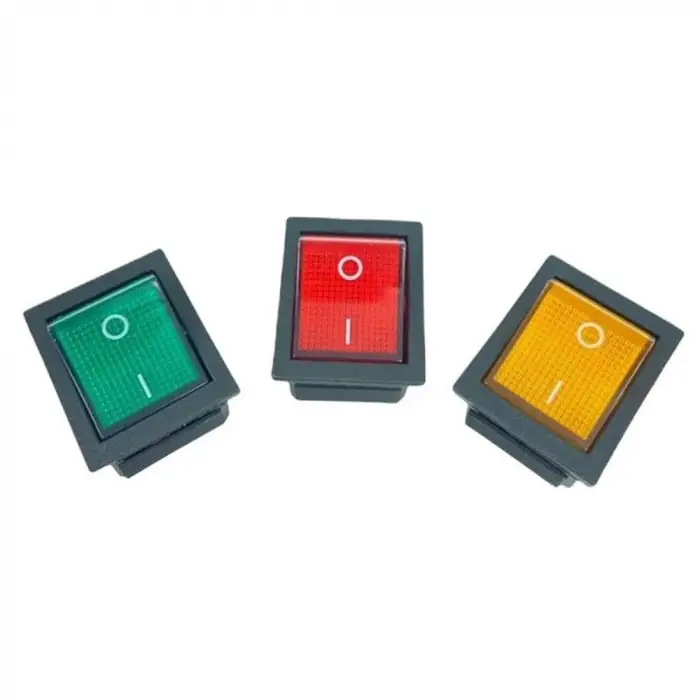 IC-104 Geniş Işıklı Anahtar ON-Off 4P
