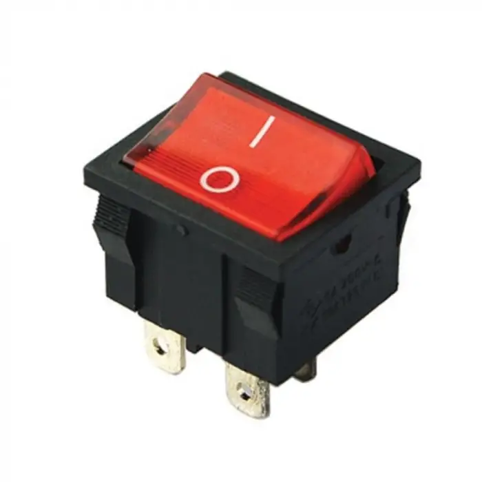 IC-126 Orta Boy Işıklı Anahtar ON-Off 4P