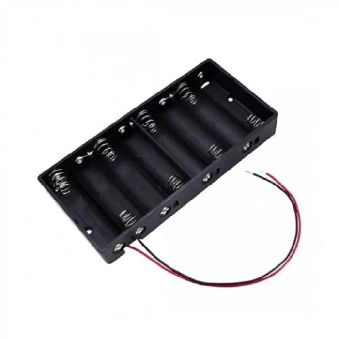 IC-234C 8’li AA Pil Yuvası