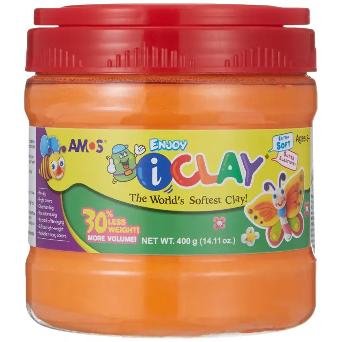 Ic400Bk-Or Proje Hamuru I-Clay, 400 g, Turuncu