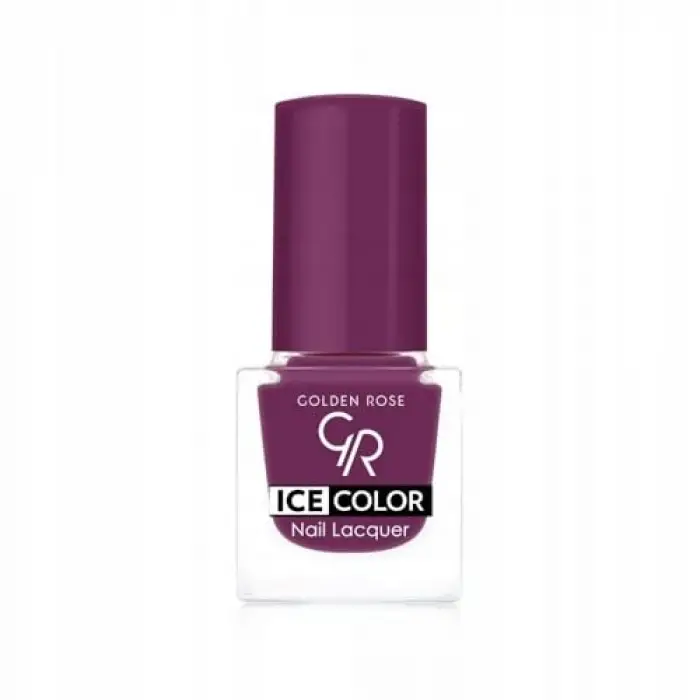 Ice Color Nail Lacquer No: 130 - Parlak Bitişli Mini Oje 6 ml