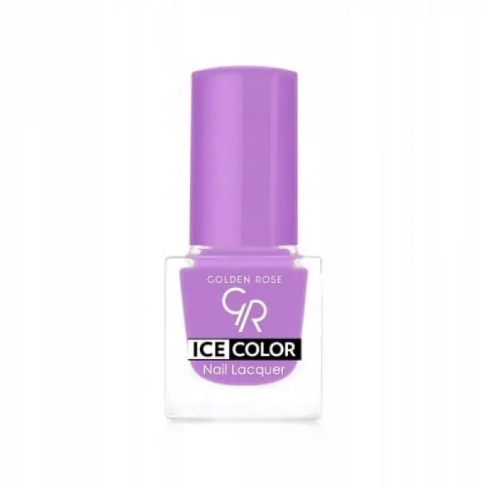 Ice Color Nail Lacquer No: 132 - Parlak Bitişli Mini Oje 6 ml