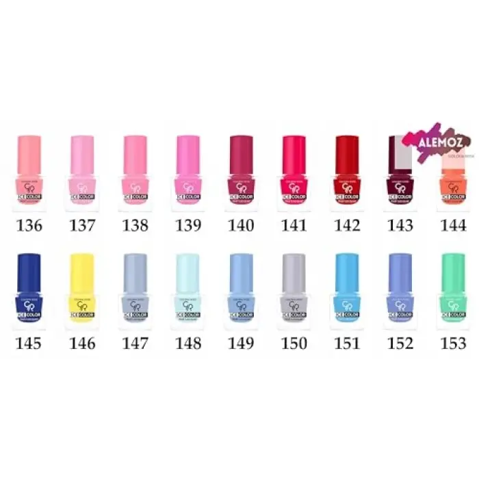 Ice Color Nail Lacquer No: 150 - Parlak Bitişli Mini Oje 6 ml