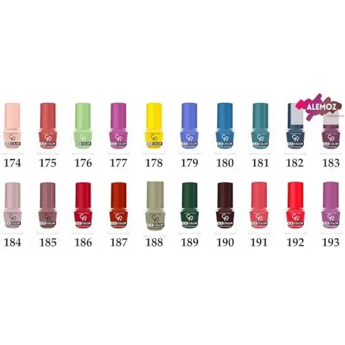 Ice Color Nail Lacquer No: 194 - Parlak Bitişli Mini Oje 6 ml