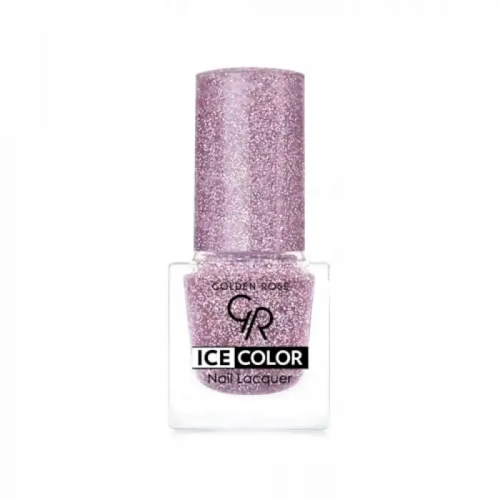 Ice Color Nail Lacquer No: 195 - Parlak Bitişli Mini Oje 6 ml